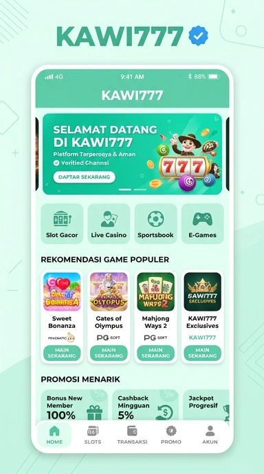 Halaman Resmi Kawi777 untuk Pengguna Android Indonesia