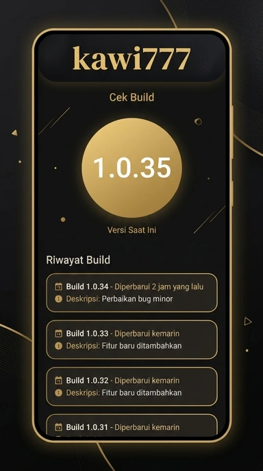 Halaman Riwayat Versi kawi777 untuk Pengguna Android